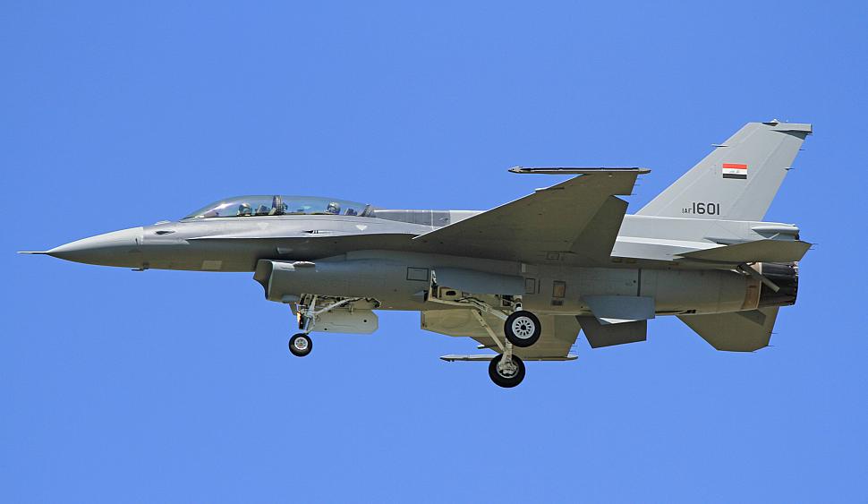 مقاتلات F-16 العراقيه حسب رقمها التسلسلي  1601-465516267