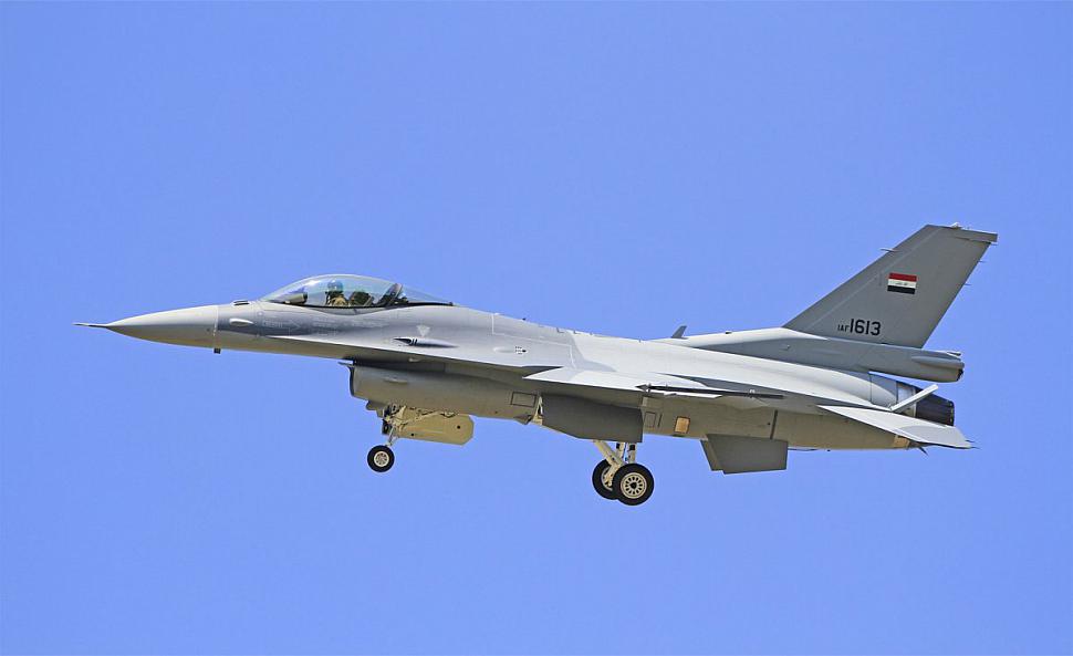 مقاتلات F-16 العراقيه حسب رقمها التسلسلي  1613