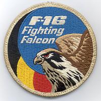 Belgian Air Force F-16 Patches