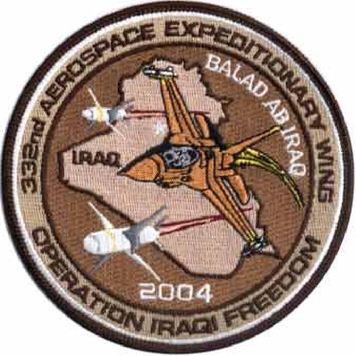 A potential Fake 332nd AEW OIF patch - F-16 Patches