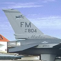 USAF AFRC unit tails