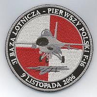 Polish Air Force Tactical Air Base No_ 31 Baza Lotnicza delivery patch.jpg