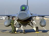US Air Force F-16s